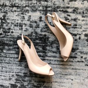 Enzo Angiolini Saidy Patent Slingback Pump